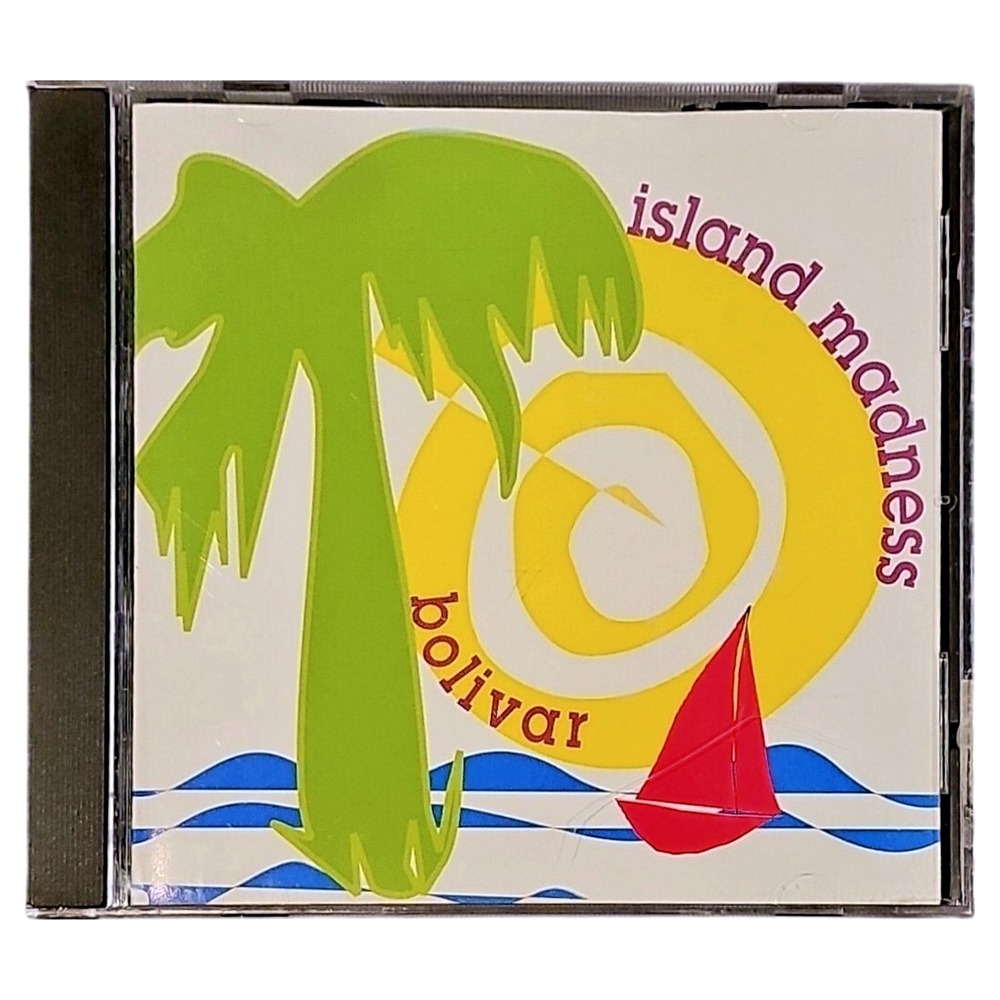 Bolivar‎ Island Madness 1993 Reggae CD Dart Productions UPC 731565933327 EUC